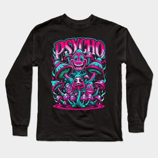 Psychedelic Mushrooms Long Sleeve T-Shirt